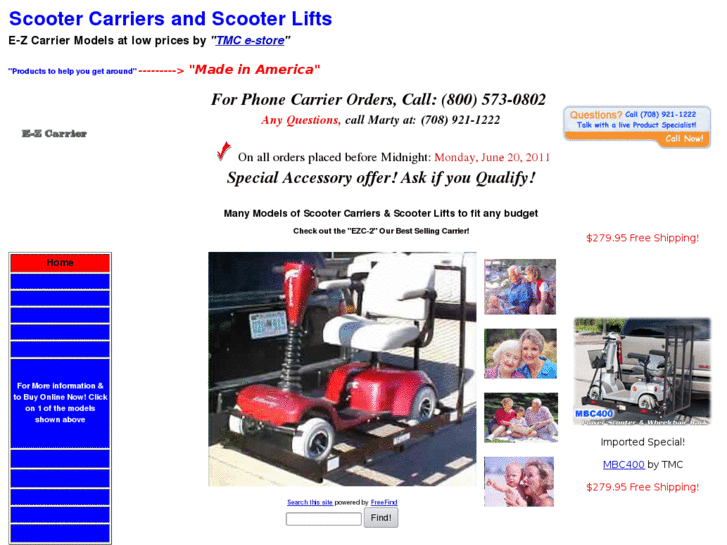 www.scootercarriersandlifts.com