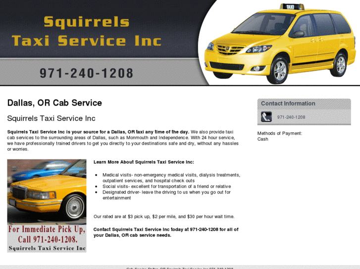 www.squirrelstaxi.com