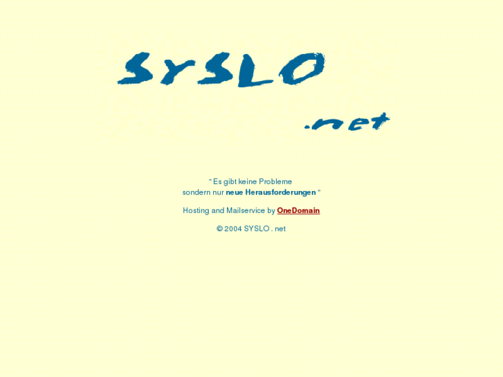 www.syslo.info