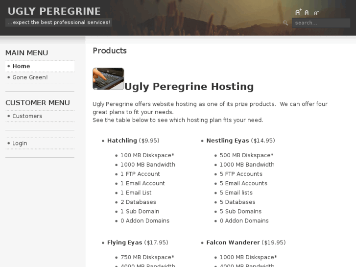 www.uglyperegrine.net