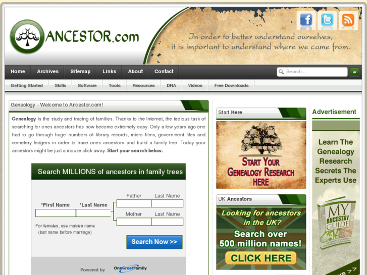 www.ancestor.com