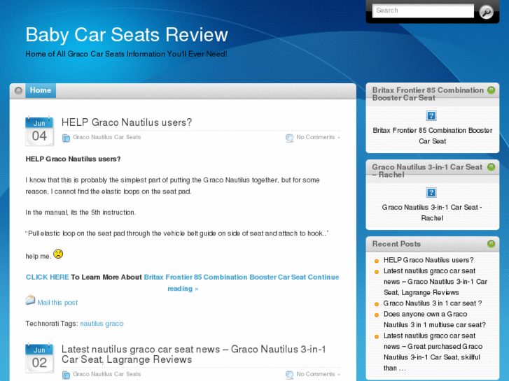 www.babycarseatsreview.com