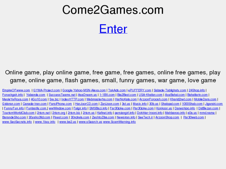 www.come2games.com