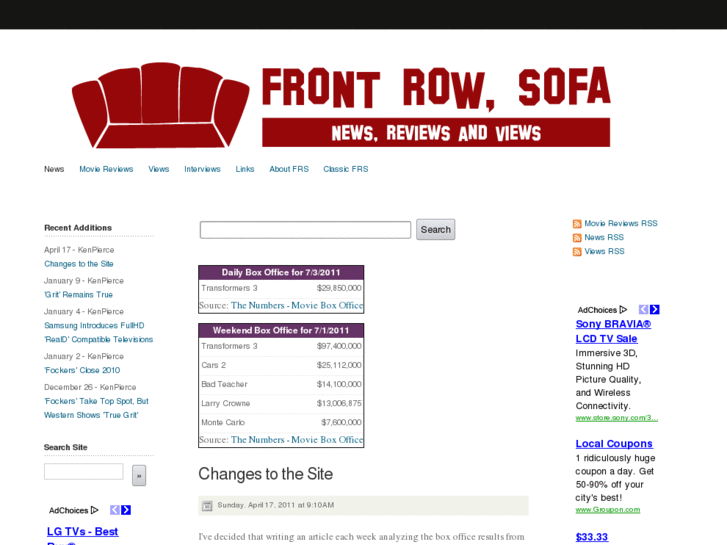 www.frontrowsofa.com