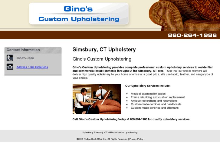 www.ginoscustomupholstery.com