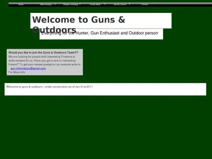 www.gunsandoutdoors.com