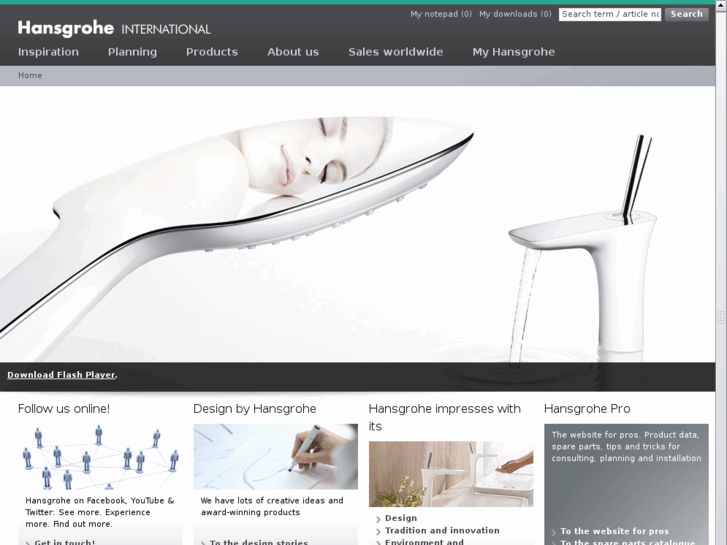 www.hansgrohe.mobi