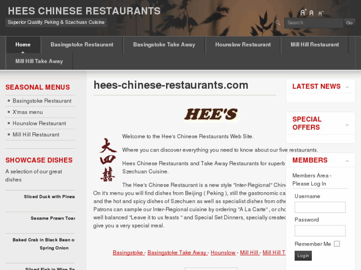 www.hees-chinese-restaurants.com