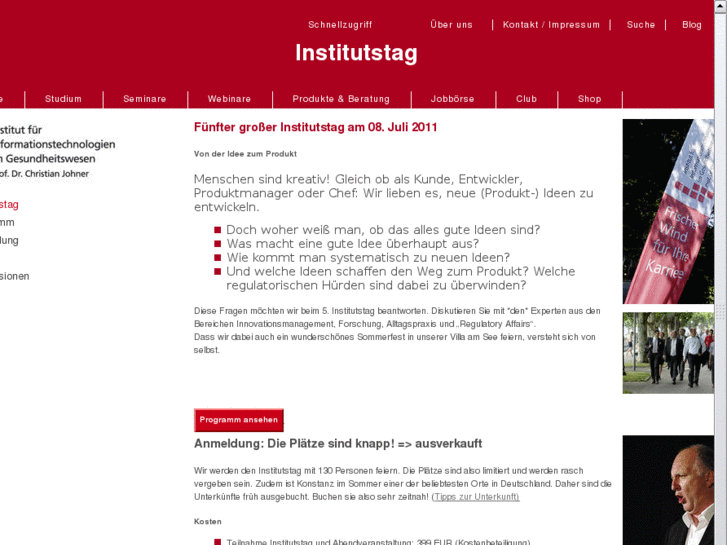 www.institutstag.de