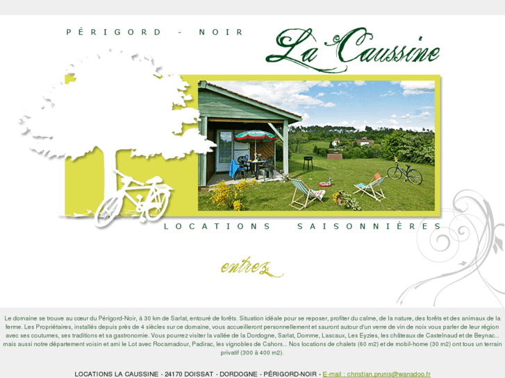 www.location-lacaussine.com