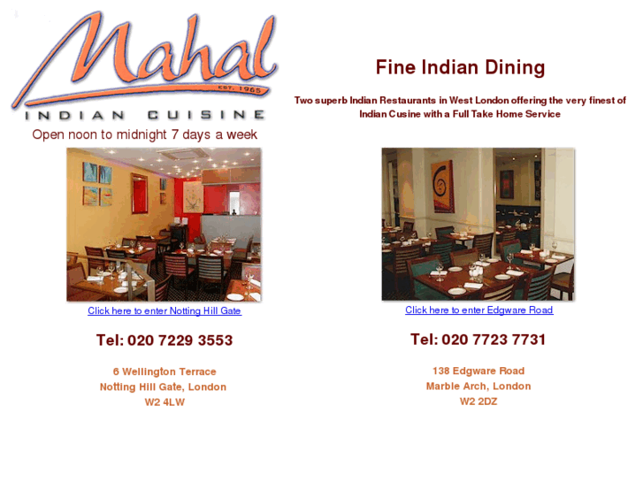 www.mahalrestaurant.co.uk