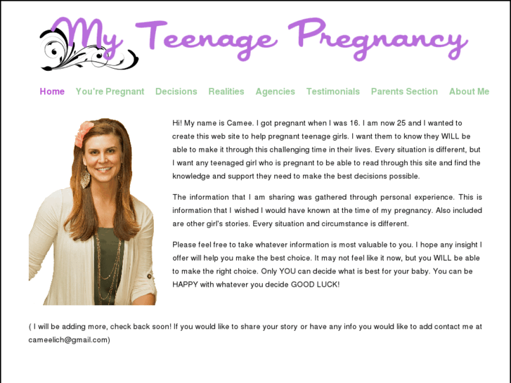 www.myteenagepregnancy.com