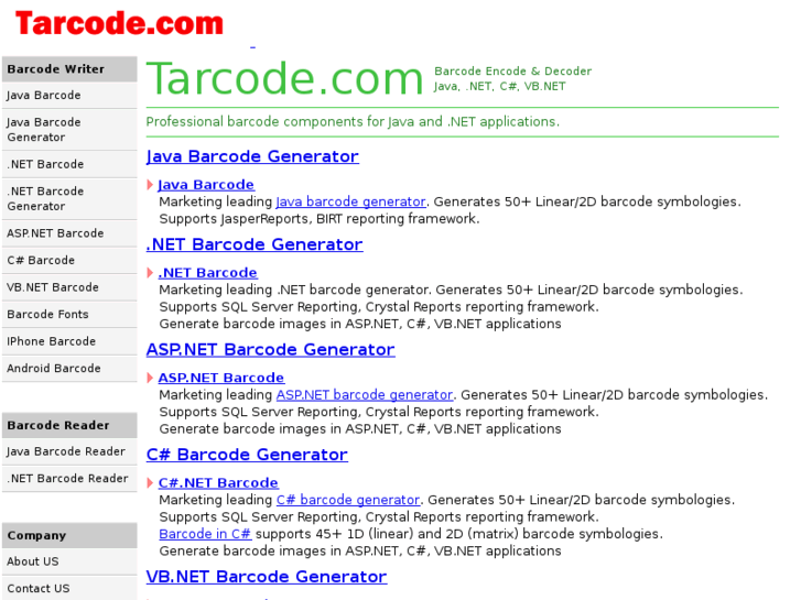 www.tarcode.com