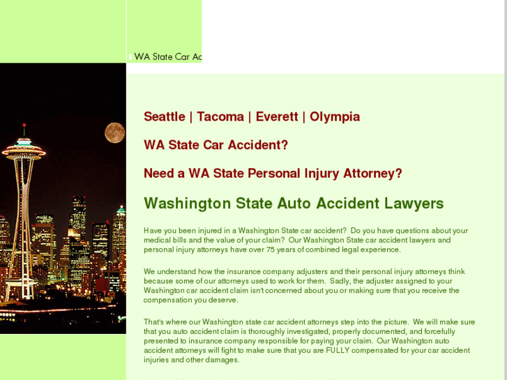 www.washingtonstatecaraccidentlawyers.com