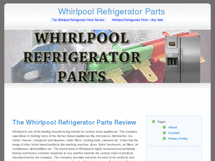 www.whirlpoolrefrigeratorparts.net