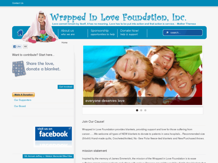 www.wrappedinlovefoundation.com