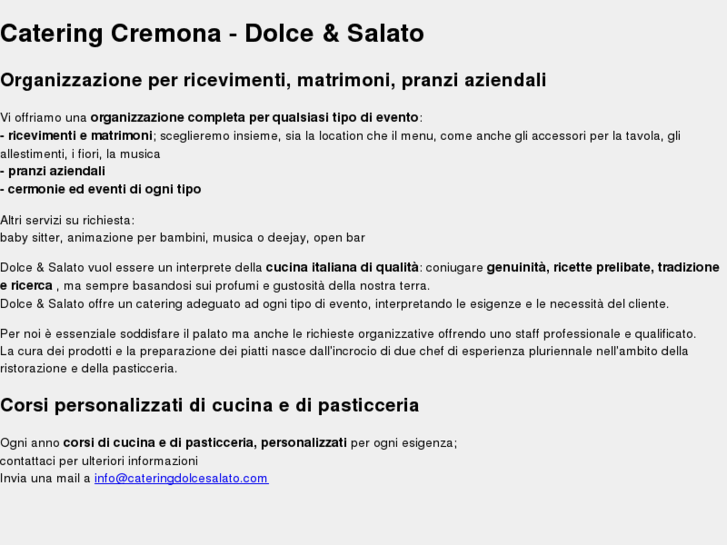 www.cateringdolcesalato.com