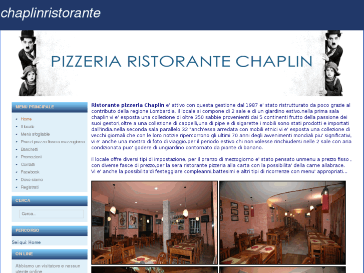 www.chaplinristorante.com