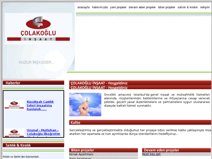 www.colakogluinsaat.biz