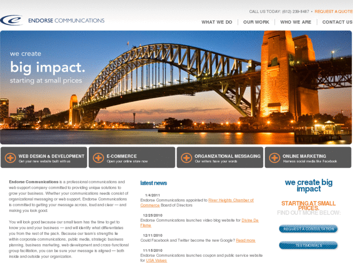 www.endorsecommunications.com