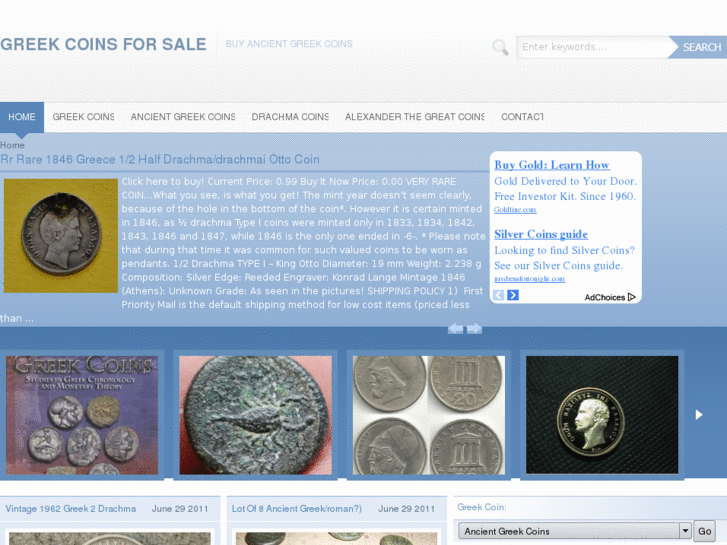 www.greekcoinsforsale.com