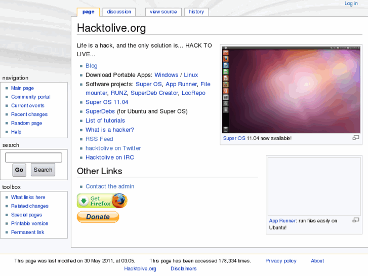 www.hacktolive.org