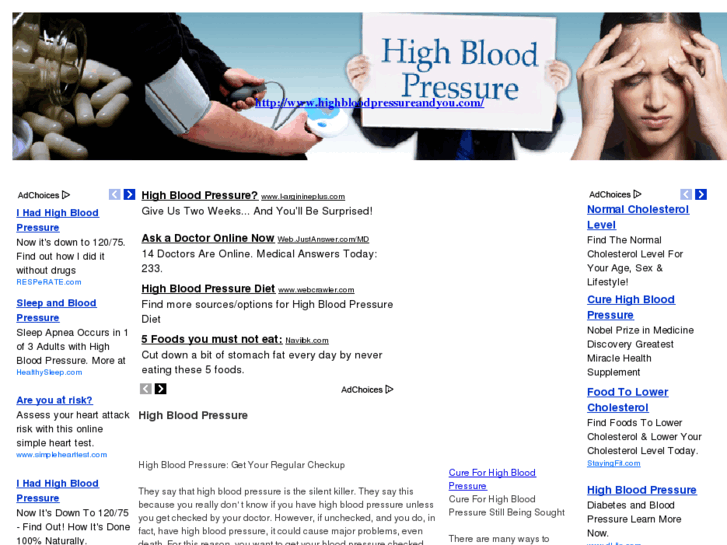 www.highbloodpressureandyou.com