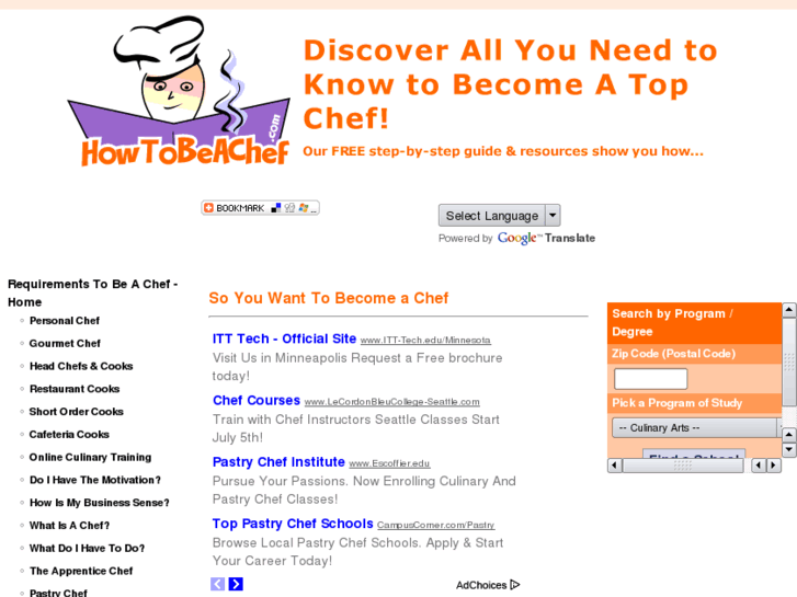 www.howtobeachef.com