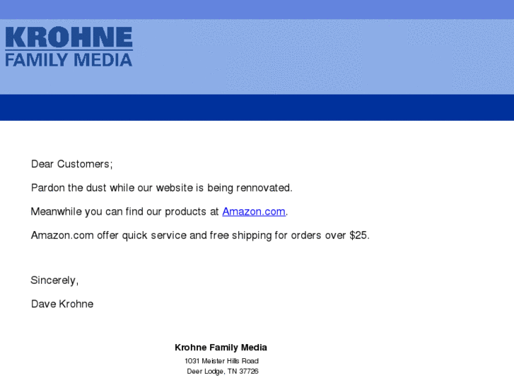 www.krohnefamilymedia.com