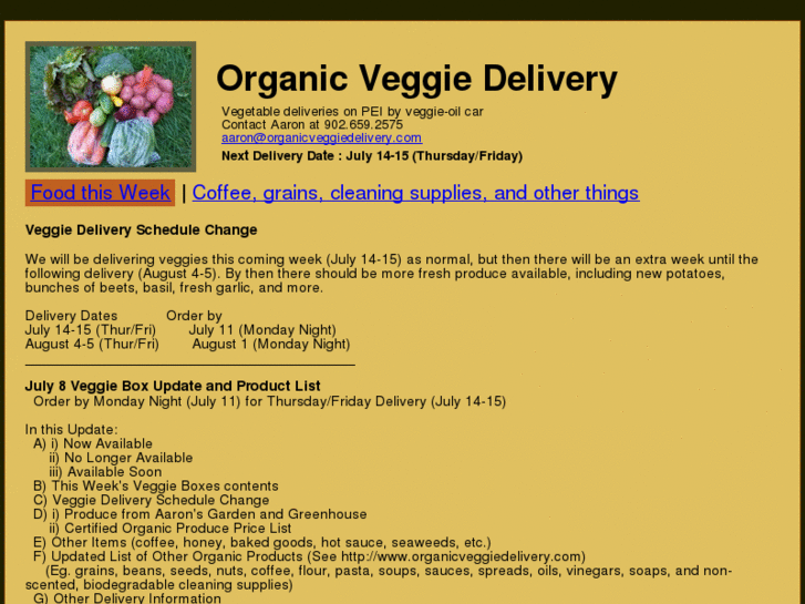 www.organicveggiedelivery.com