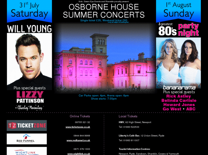 www.osbornesummerconcerts.com