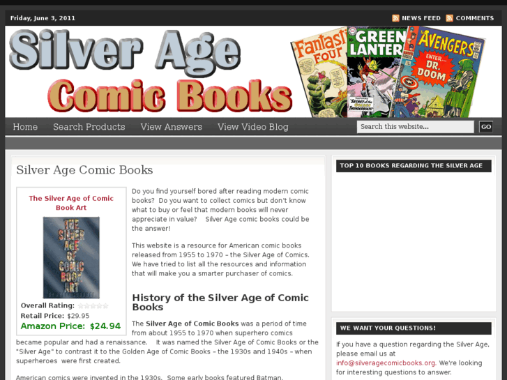 www.silveragecomicbooks.org