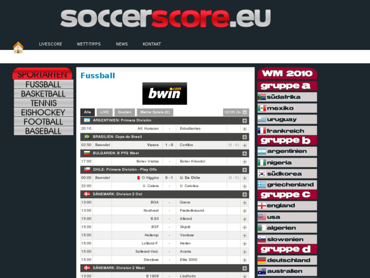 www.soccerscore.eu