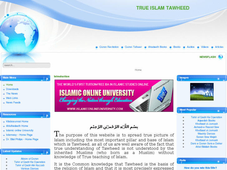 www.trueislamtowheed.com