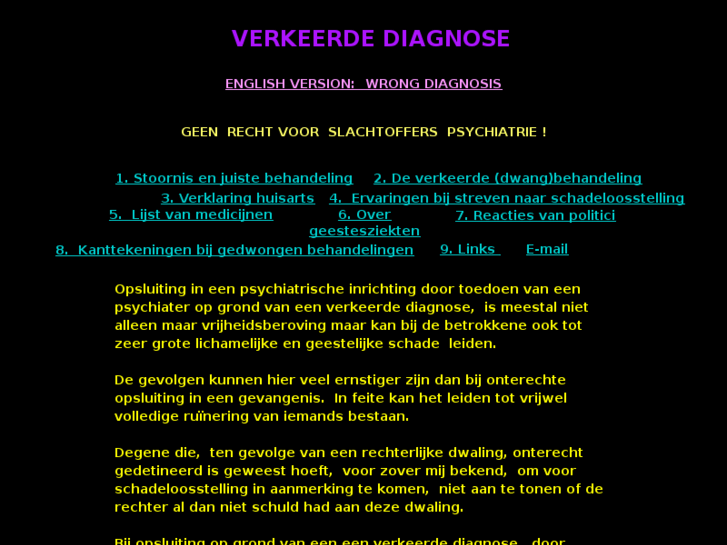 www.verkeerde-diagnose-in-de-psychiatrie.nl