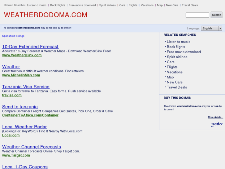 www.weatherdodoma.com