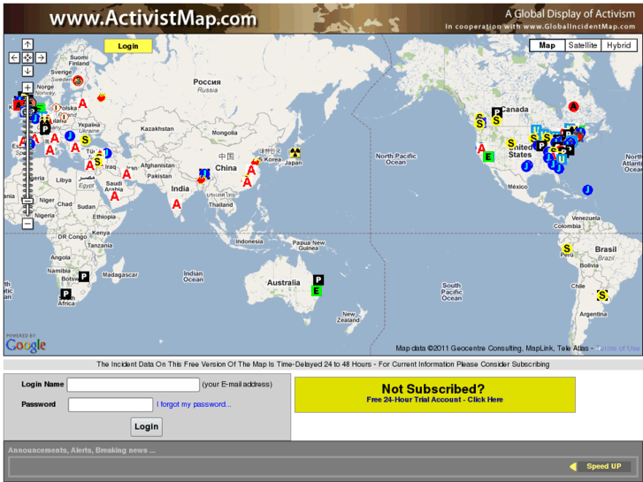 www.activistmap.com