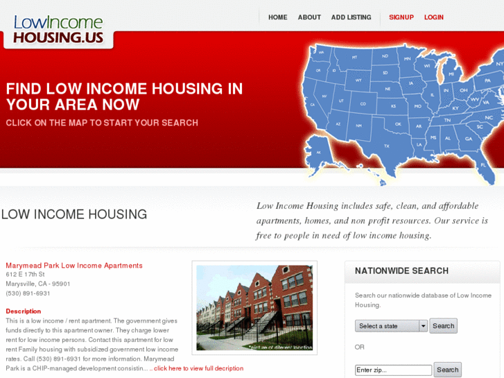 www.lowincomehousing.us