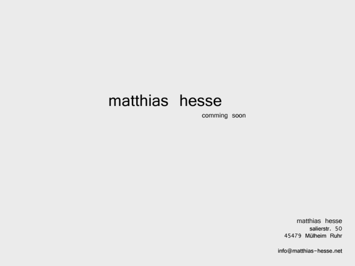 www.matthias-hesse.net