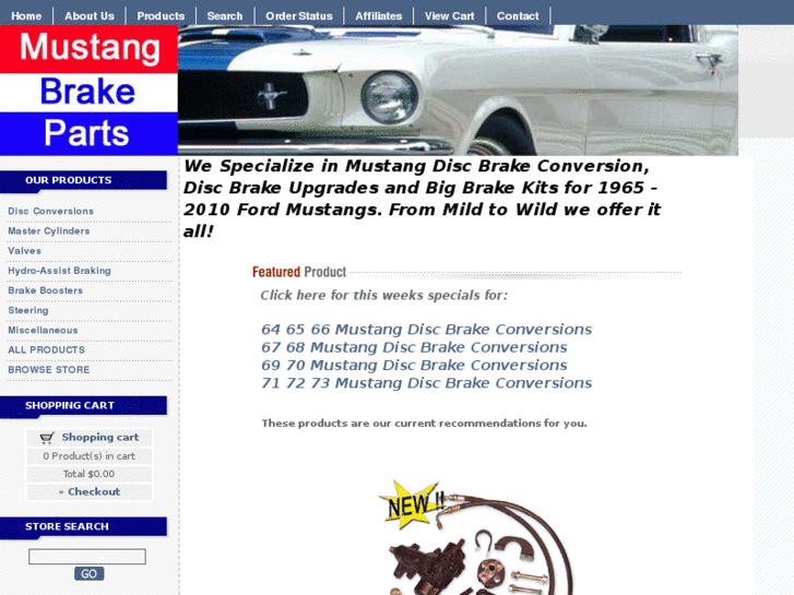 www.mustangbrakeparts.com