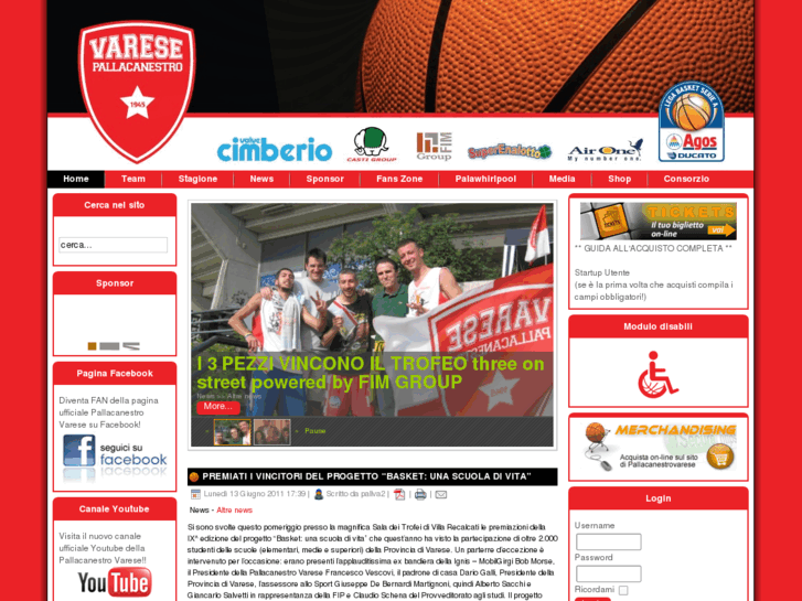 www.pallacanestrovarese.it