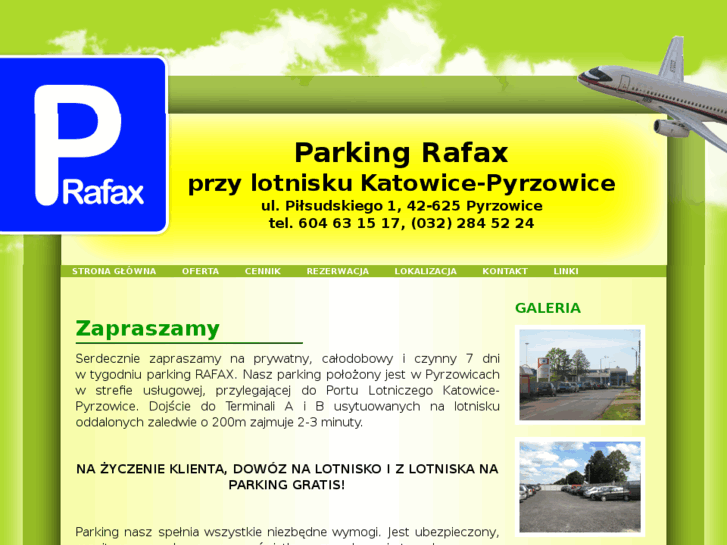 www.pyrzowice-parking.com