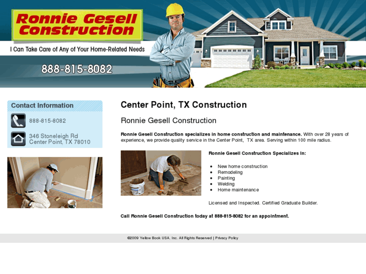 www.ronniegesellconstruction.com