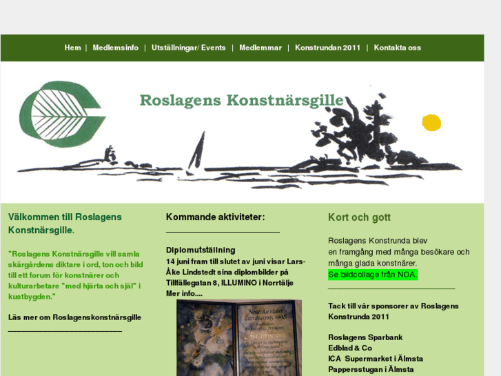 www.roslagenskonstgille.se