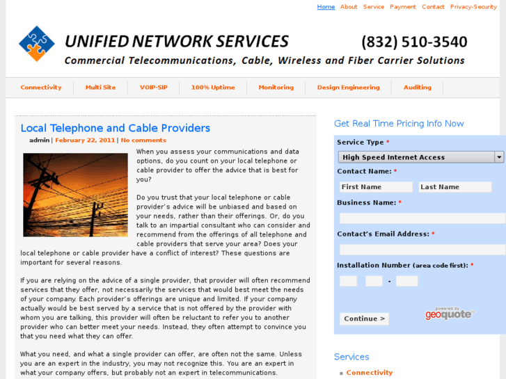 www.unifiednetworkservices.com