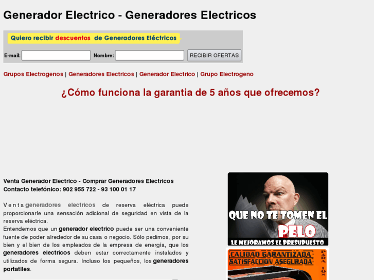 www.ventageneradorelectrico.es