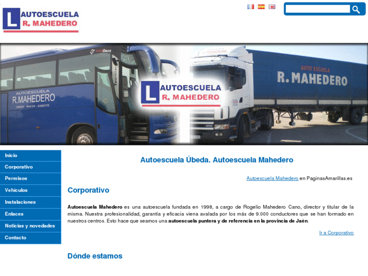 www.autoescuelamahedero.com