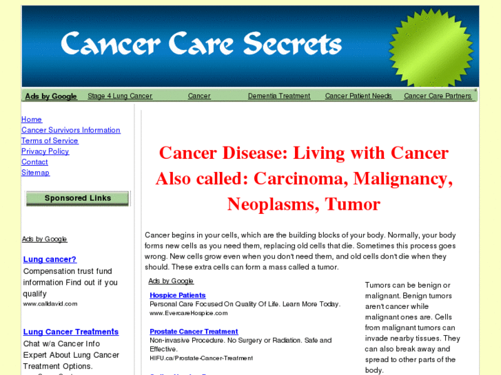 www.cancercaresecrets.com