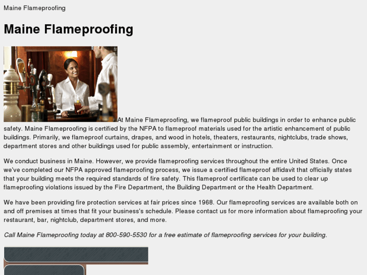 www.flameproofingmaine.com
