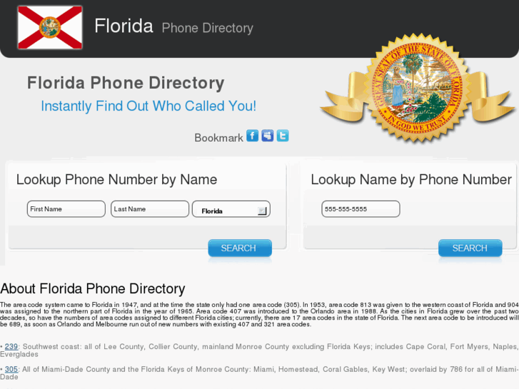 www.floridaphonedirectory.org